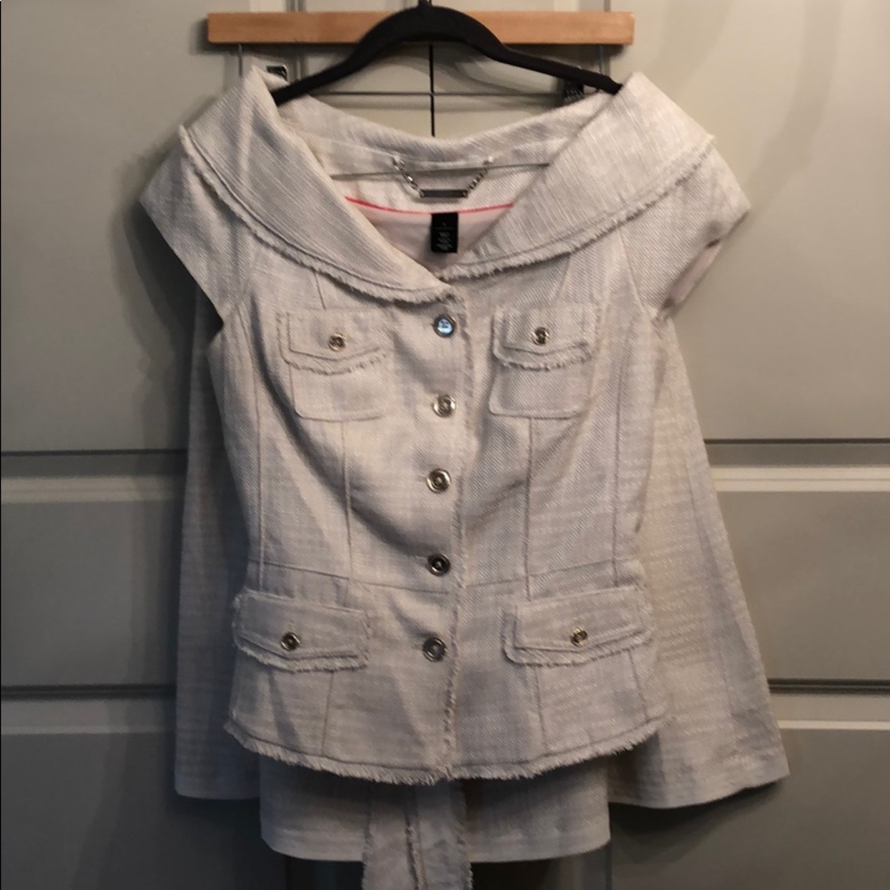 White House/Black Market suit jacket & skirt